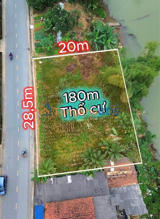 Đất nền Thác Bà 570m² - Mặt tiền 28.5m - Sẵn 180m² Thổ cư - Giá tốt