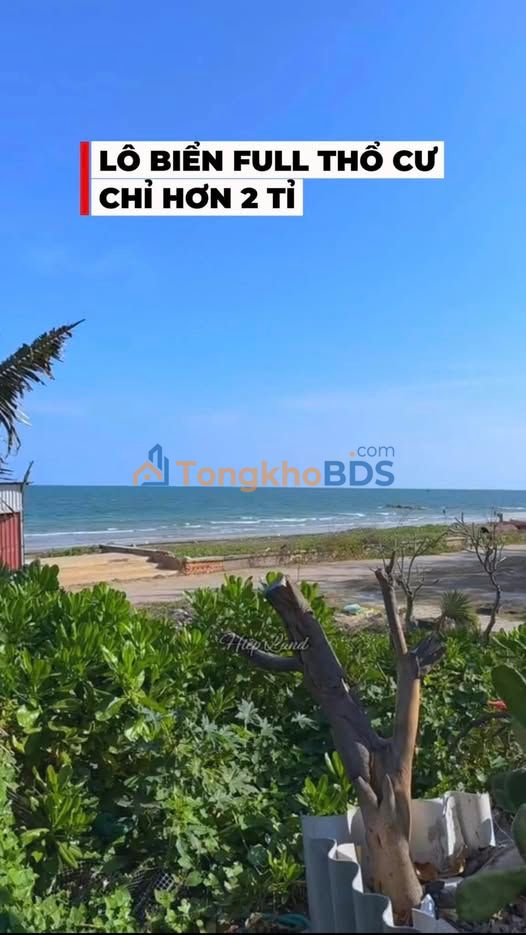 Đất Nền Mặt Tiền Lê Lợi, Phan Thiết 110m² Giá 2.1 Tỷ - Sổ Đỏ, Gần Biển