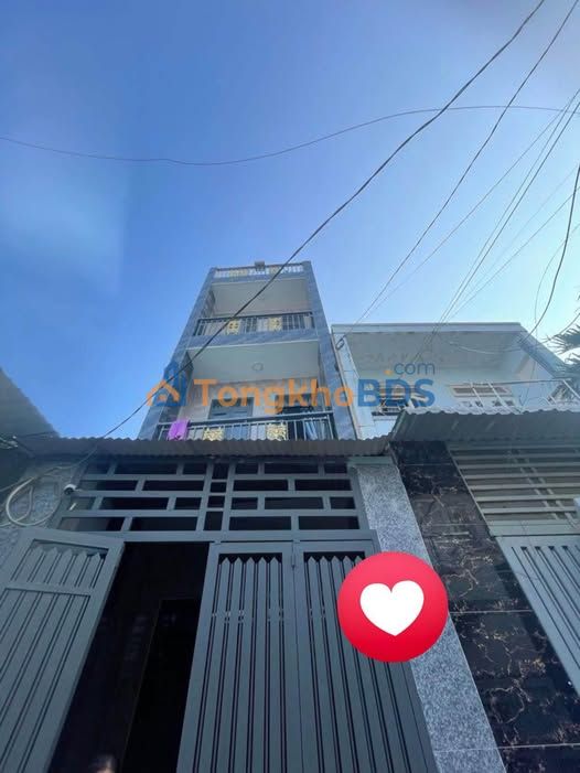 Nhà Hẻm Xe Tải 5m Trần Thị Năm, Q12 - 4 Tỷ, 4 Lầu, Sổ Hồng Sẵn