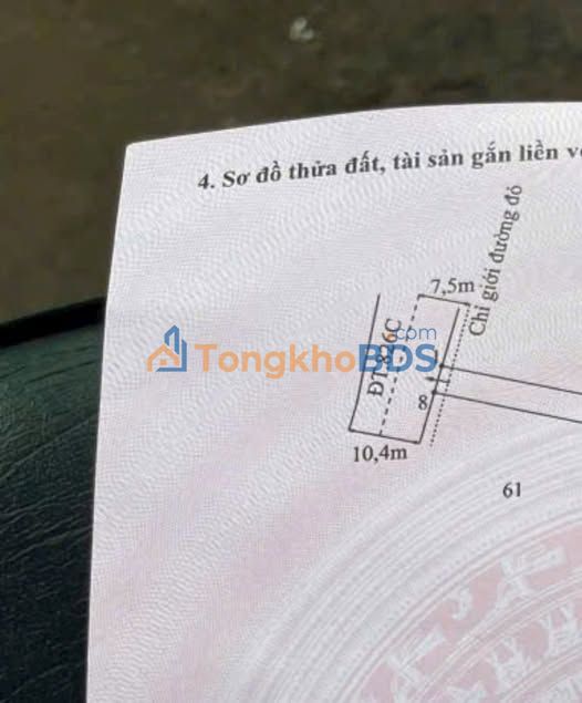 Đất thổ cư 220m² mặt tiền Tỉnh lộ 826c Cần Giuộc - Giá 3.4 tỷ