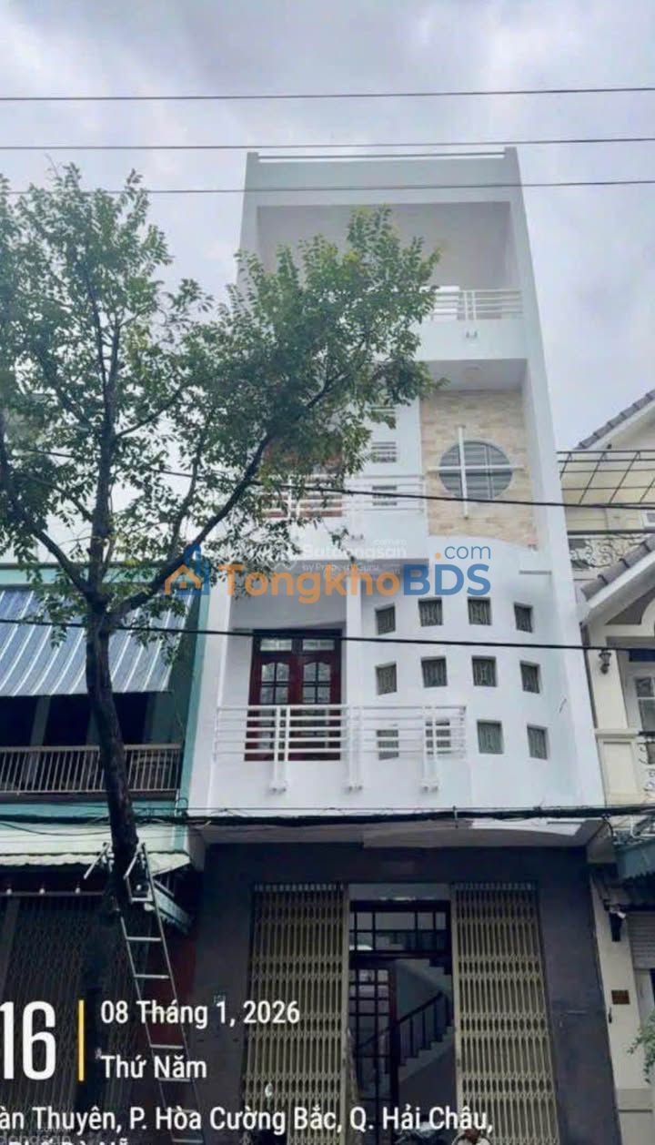 Nhà 4 Tầng Mặt Tiền Hàn Thuyên, Đà Nẵng - 76m² - 10.6 Tỷ