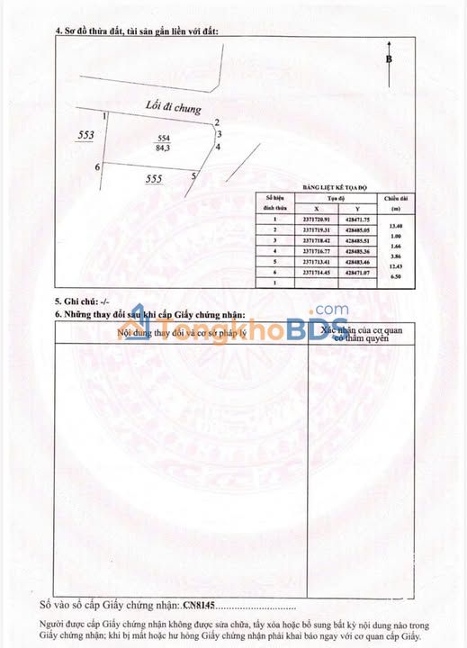Đất nền Phổ Yên 84.3m² - Vị trí đắc địa, sổ đỏ chính chủ