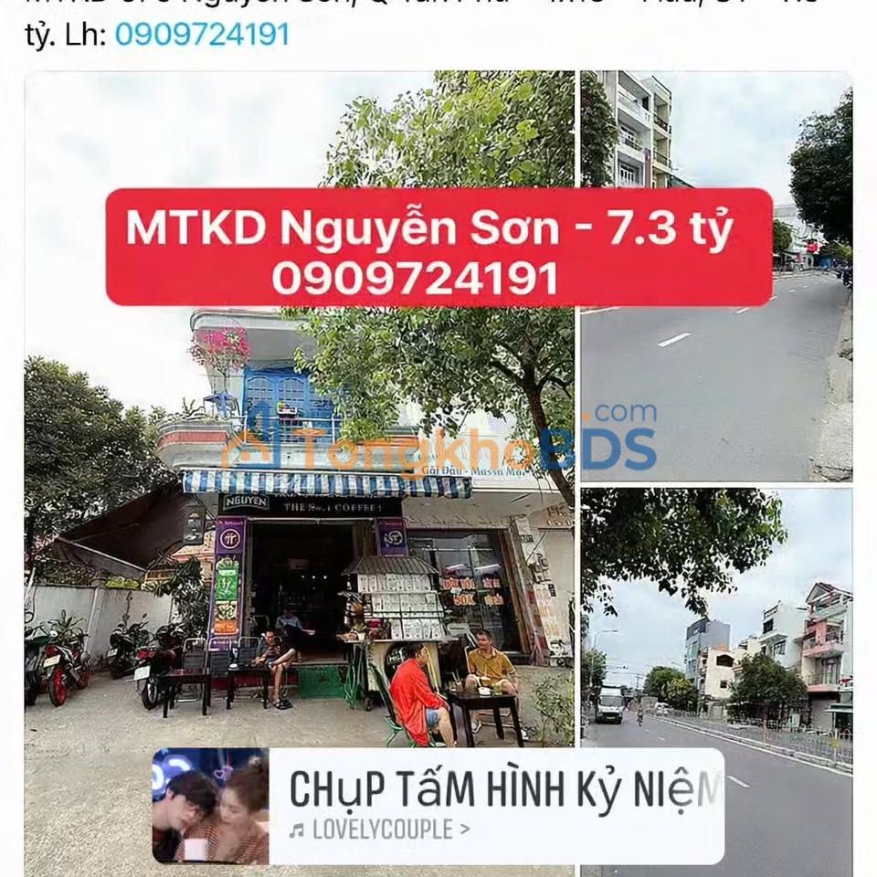 Nhà Mặt Tiền Kinh Doanh 375 Nguyễn Sơn, Tân Phú - 48m², 2 Lầu, Giá 7.29 Tỷ TL