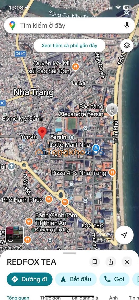 Nhà Mặt Tiền Yersin Nha Trang 81.8m² - Kinh Doanh Sầm Uất, Giá 25 Tỷ