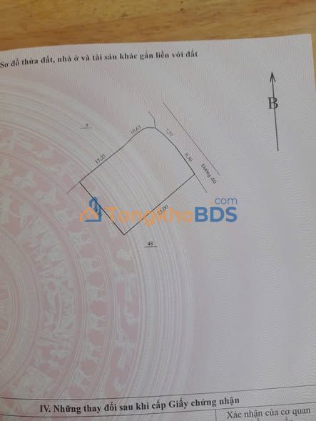 Bán đất Kim Bôi 475m² - Sổ đỏ, bám đường bê tông, view đồng
