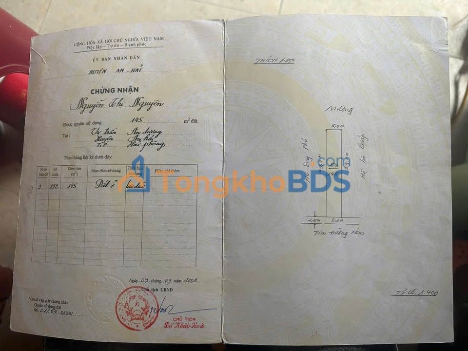 Đất nền Tổ 3 An Dương 170m² - Lô Góc, Hướng Nam, Giá 3 Tỷ - Đầu tư sinh lời