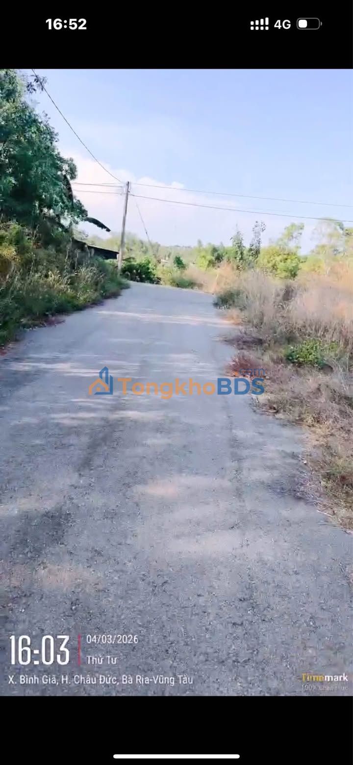 Đất Góc 2 Mặt Tiền Nghĩa Thành, Châu Đức - 216m² Giá 760 Triệu