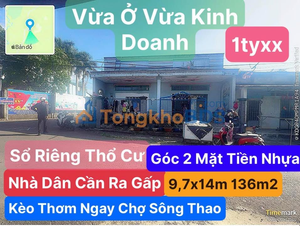 Nhà Góc 2 Mặt Tiền 136m2 Hố Nai 3, Trảng Bom - Kinh Doanh & Đầu Tư Lý Tưởng