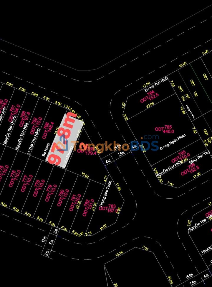 Nhà Tái Định Cư Tân Lập, Thái Nguyên - 97.8m² Thổ Cư, Hướng Đông Bắc, Giá 3.8 Tỷ