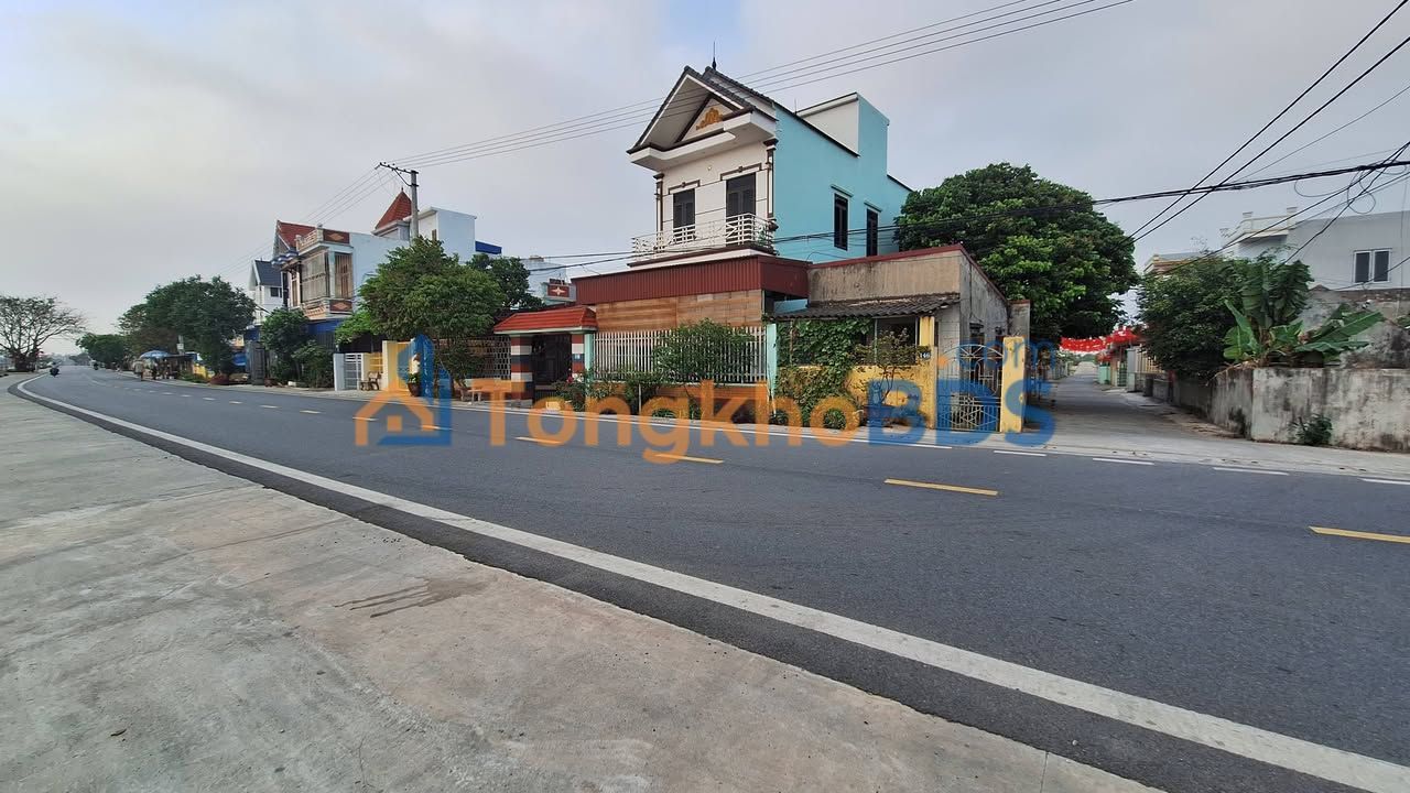 Bán Đất Lô Góc 2 Mặt Đường TT Ngô Đồng, Nam Định - 107m² Sổ Hồng