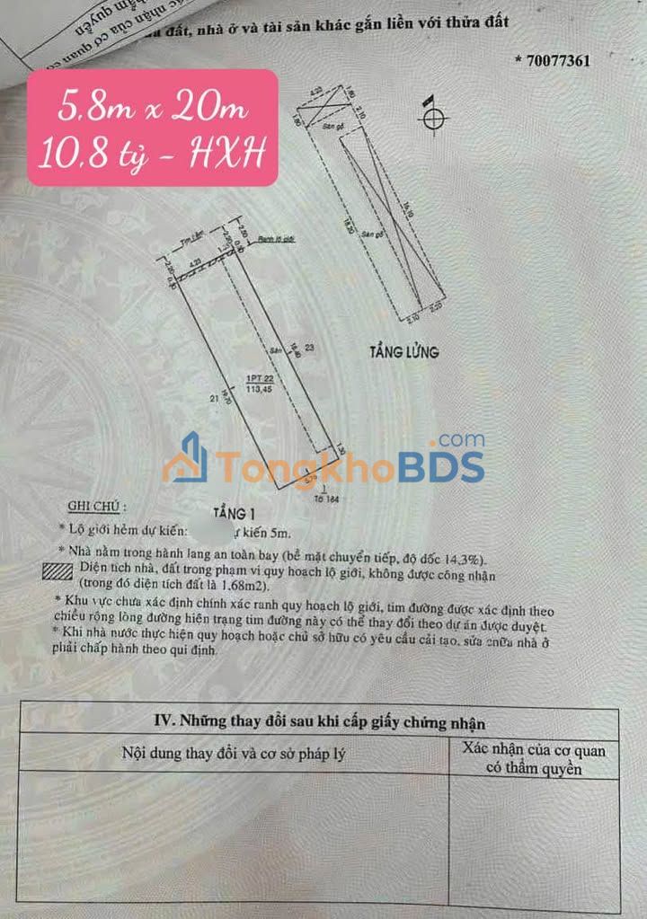 Bán Đất HXH Tân Bình 112m² - Kinh Doanh Đa Ngành, Sẵn Dòng Tiền