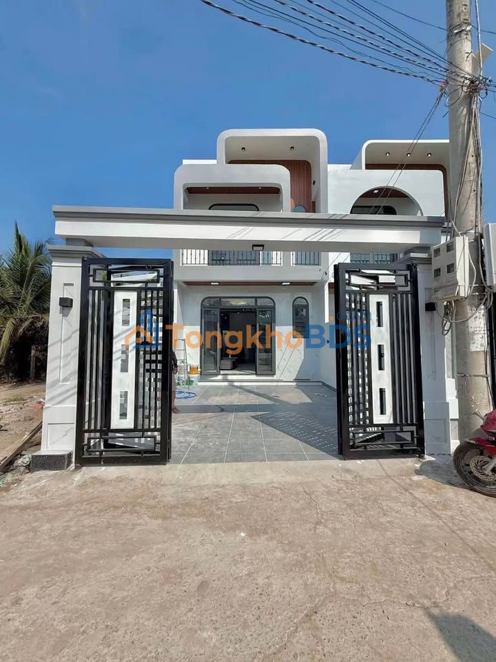 Nhà 1 Lầu 100m² Gần Chợ Hưng Long, Bình Chánh - Sổ Hồng Riêng