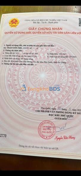 Đất Vàng Phú Quốc - 163m² Sổ Đỏ Gần Biển, Phố Tây Sầm Uất