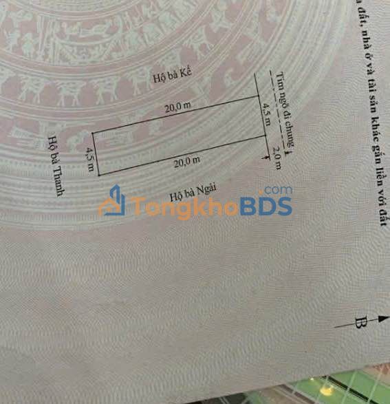 Đất nền Văn Cú, Hải Phòng 90m² - Sổ đỏ chính chủ, ô tô tránh