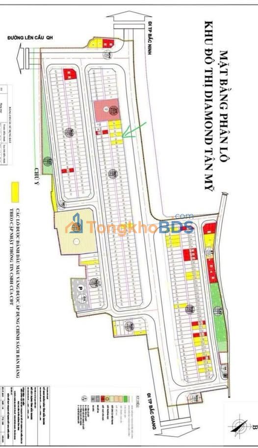 Nhà Mặt Tiền Chợ Mía, Lạng Giang 90m² - Kinh Doanh 24/7