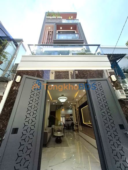 Nhà 4 Tầng 5PN 49m² Trần Bình Trọng, Bình Thạnh - Sổ Hồng Vuông Vức