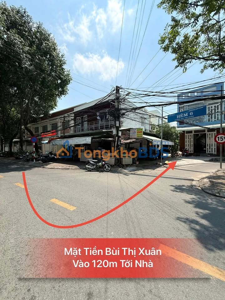 Nhà 1 Trệt 2 Lầu Hẻm 6 Bùi Thị Xuân, Ninh Kiều - 2.49 Tỷ