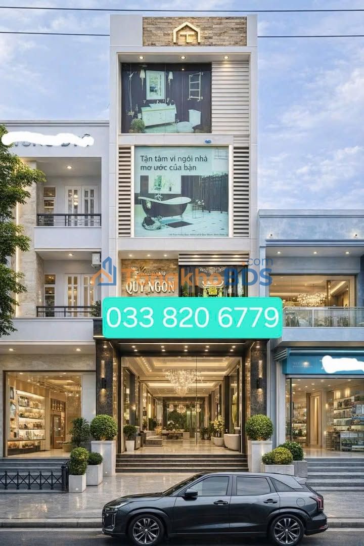 Cho thuê nhà mặt tiền Trần Hưng Đạo, Quy Nhơn - 174m², 5 tầng, kinh doanh đa ngành