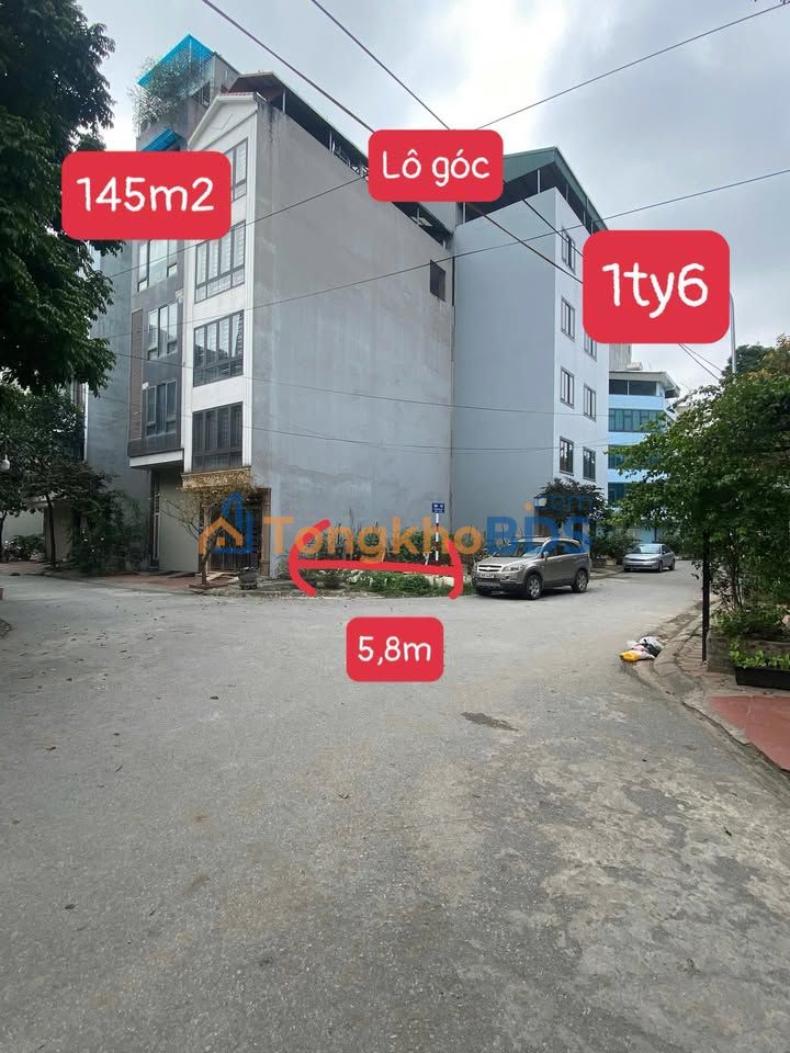 Bán Gấp Lô Góc 145m² Long Biên - Đường Ô Tô Tránh