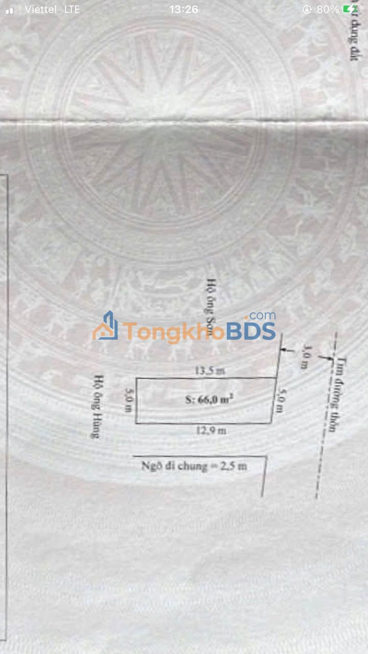 Đất Lô Góc 66m² Đường Máng Nước, Hải Phòng - Kinh doanh Đắc lợi