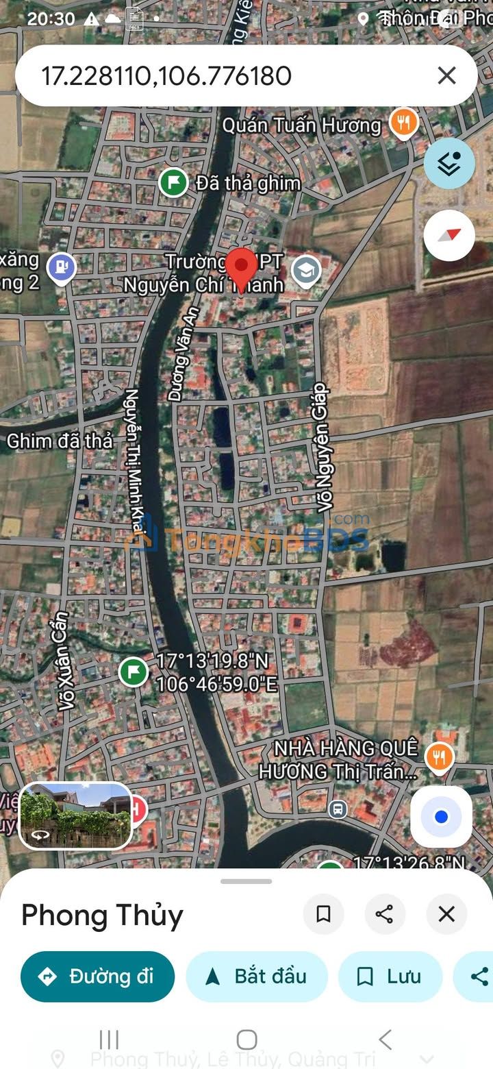 Đất nền 2 mặt tiền 94m² Quảng Bình - Sổ hồng thổ cư, ô tô thông thoáng