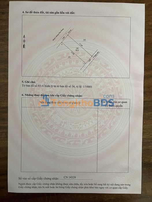 Bán đất Vị Trì Đẹp 85m² Đường Châu Phong, Việt Trì - View Sân Bóng