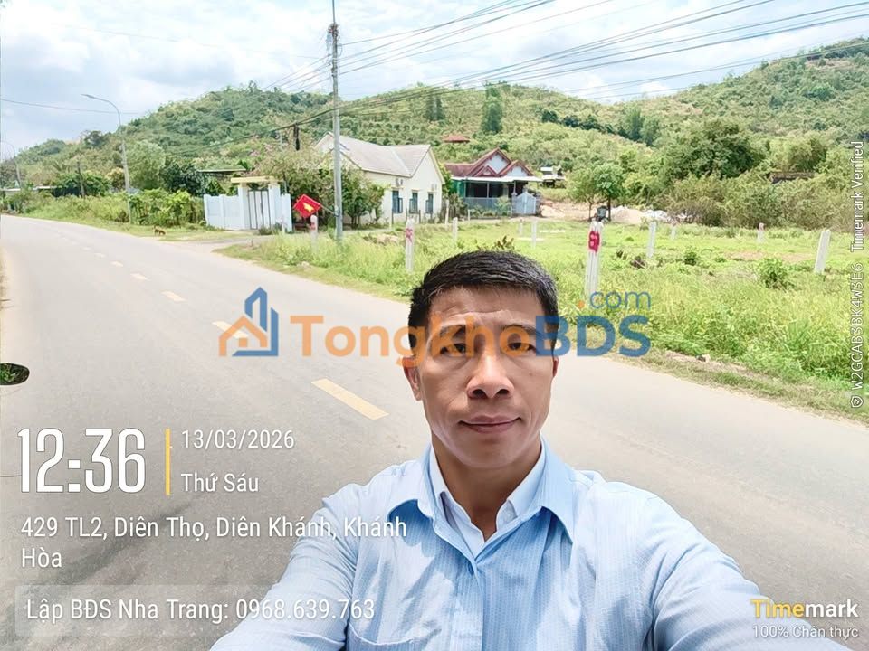 Đất Mặt Tiền Tỉnh Lộ 2 Diên Khánh 132m² Giá 750 Triệu - Đầu Tư Sinh Lời