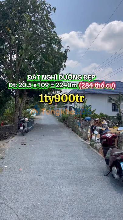 Đất Nền Sóc Trăng 2240m² - View Sông Sinh Khí, Giá 1.9 Tỷ