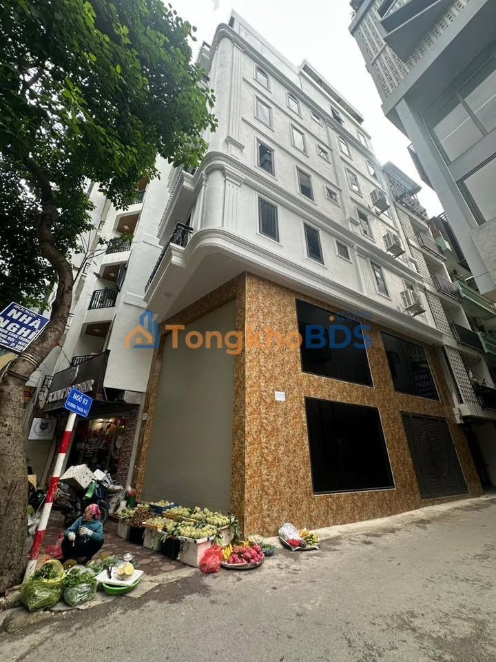 Cho thuê Tòa Văn Phòng 8 Tầng Mặt Phố Vương Thừa Vũ, Thanh Xuân - Lô Góc Kinh Doanh