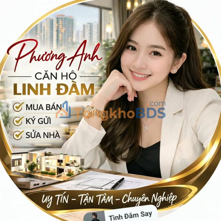 Căn hộ Linh Đàm 45m² Sổ đỏ, Căn góc full nội thất - Giá thương lượng