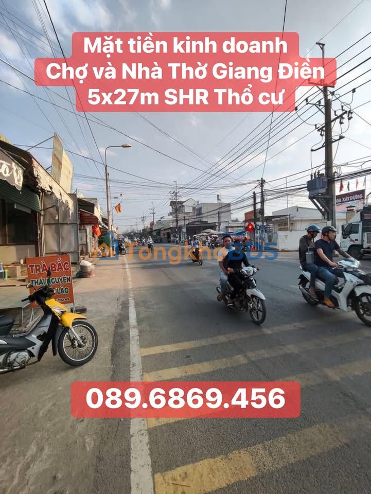 Mặt Tiền Kinh Doanh Đắc Địa 360m² Giang Điền, Trảng Bom - Sổ Hồng Riêng