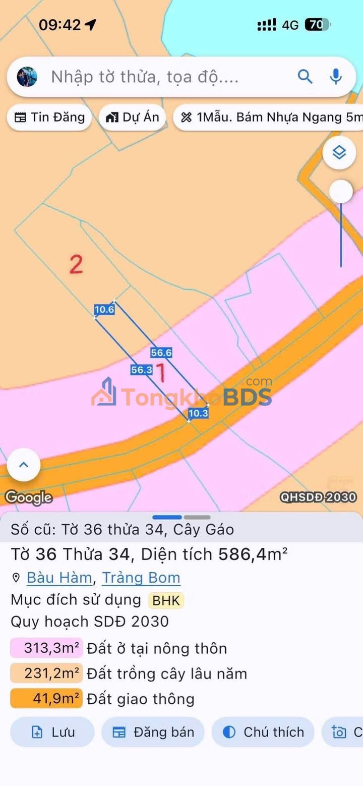 Đất Vườn Đồng Nai 1500m² - Sổ Đỏ Riêng, Giá Đầu Tư 2.7 Tỷ