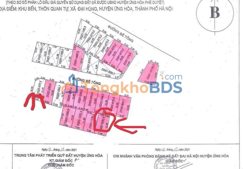 Đất nền Đại Hùng, Ứng Hòa - 82.5m² - Giá chỉ 2.x tỷ - Sổ đỏ sẵn sàng
