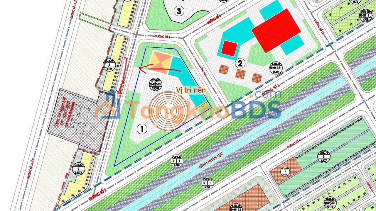 Bán Nền Đất Vàng KĐT 5A Cần Thơ - Đối Diện Điểm Bắn Pháo Hoa