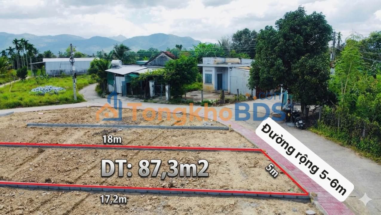 Đất Diên Lạc 87.3m² Full Thổ Cư - Sổ Sẵn Sàng Giao Dịch