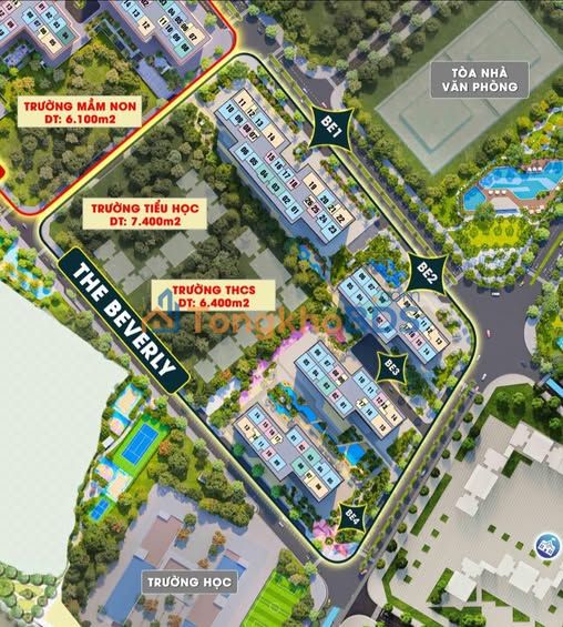 Chung cư Beverly 30m² tầng cao - Sẵn sàng vào ở