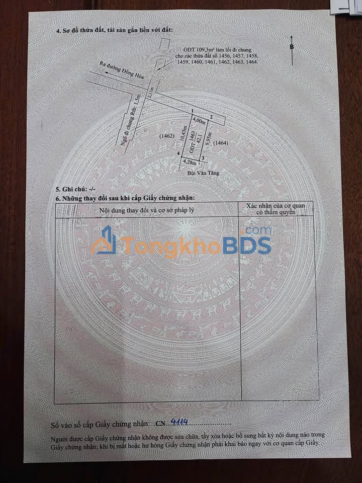 Bán Đất Trung Tâm Đồng Hoà 42m² - Nở Hậu, Ngõ Nông Giá 1.97 Tỷ