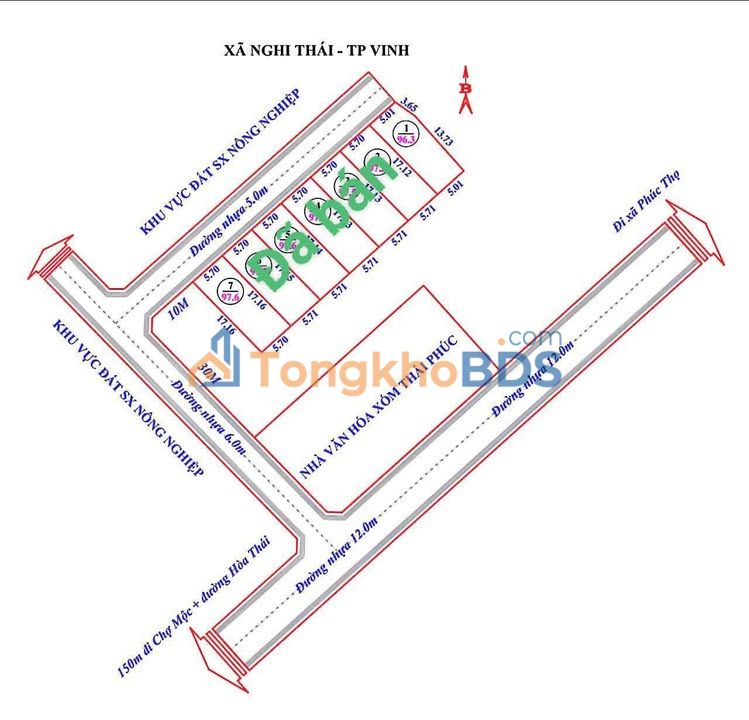 Đất Nghi Thái, Nghệ An - 97m² Giá Đầu Tư - Sổ Đỏ Rõ Ràng