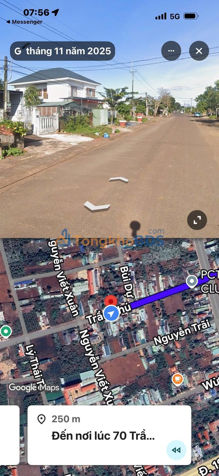 Đất thổ cư 2100m² mặt tiền Trần Phú, Đăk Đoa, Gia Lai - 1 tỷ