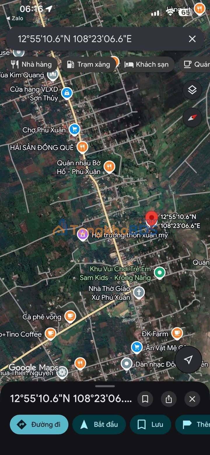 Đất Nền 460m² Thôn Xuân Mỹ, Krông Năng - Sổ Đỏ, Giá Tốt