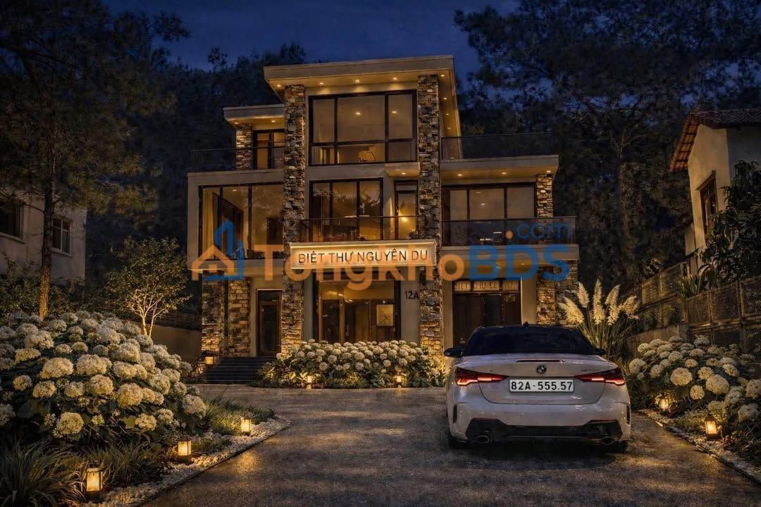 Biệt thự Nguyễn Du, Kon Tum - 1100m² nghỉ dưỡng giữa rừng thông