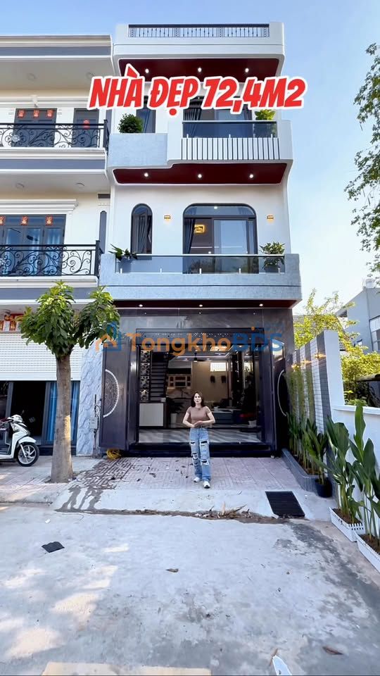 Nhà 3 Lầu Full Thổ Cư 72m² P. An Phú, Thuận An - Giá 5.1 Tỷ