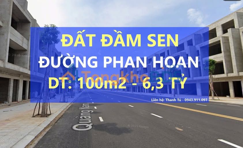 Đất Nền Nguyễn Hoan - Nam Hòa Xuân 110m² Giá 6.3 Tỷ - Sổ Đỏ Rõ Ràng