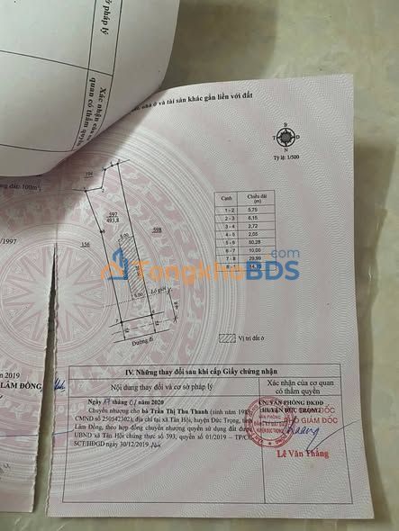 Đất Nền Tân Hội, Đức Trọng: 495m², Sẵn Sàng Lên Thổ Cư, Giá Tốt