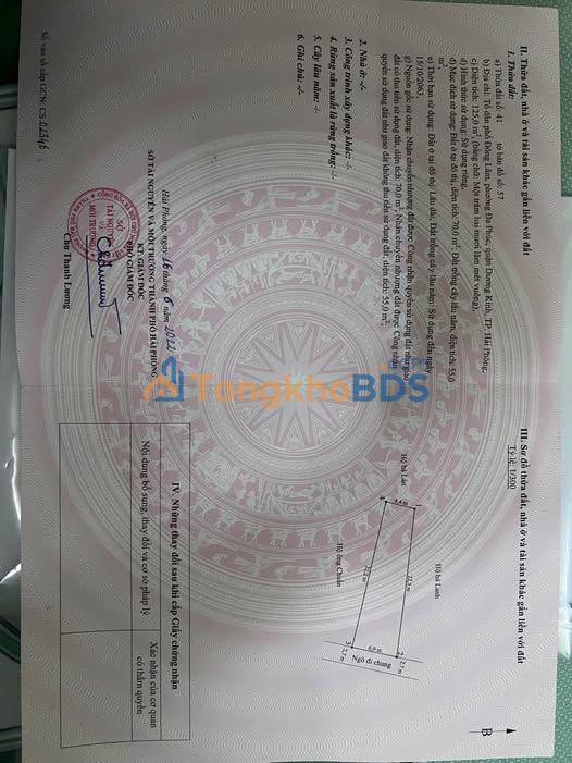 Đất Nền 125m² Đa Phúc, Dương Kinh - Sổ Đỏ Chính Chủ, Ô Tô Đỗ Cửa