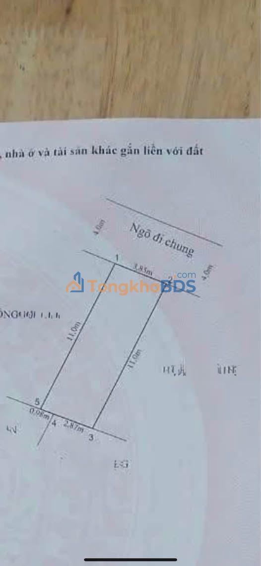Đất Hùng Vương 42.35m² - Sổ Đỏ Rõ Ràng, Ô Tô Đỗ Cửa