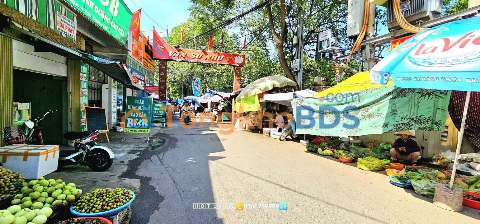 Đất Mặt Chợ An Khánh 120m² - Kinh Doanh Sầm Uất - Tặng Kèm Nhà Ở