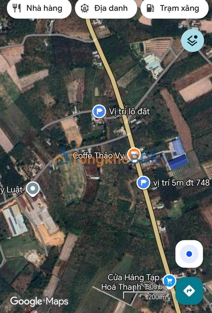 Đất Nền Sổ Hồng Riêng 310m² ĐT748 Dầu Tiếng - Giá 9xx Triệu