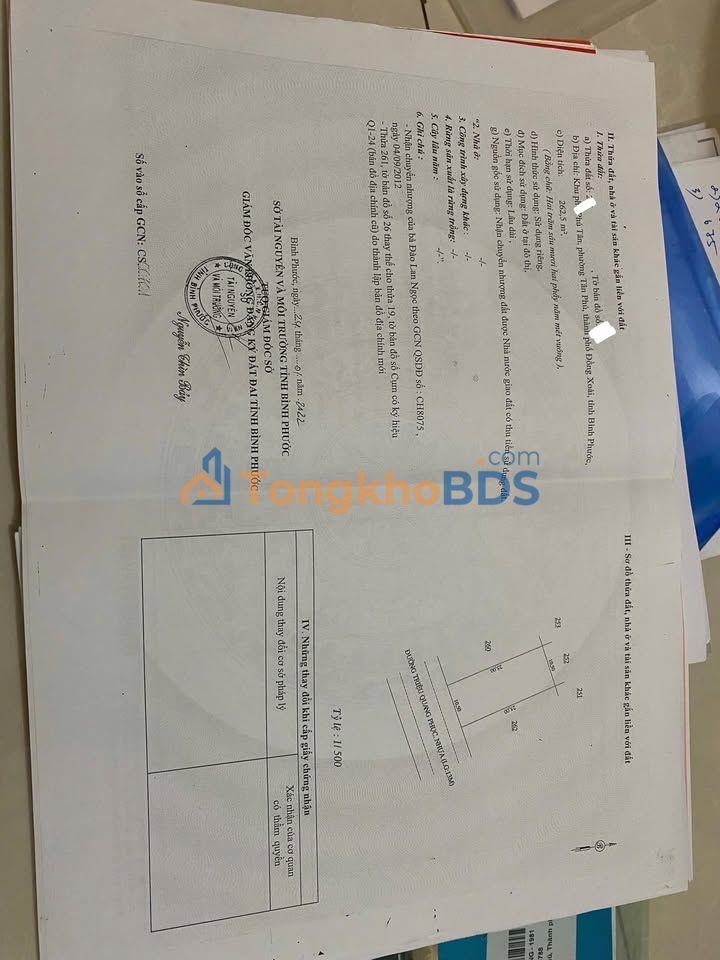 Đất Vàng Quận 3 - MT Triệu Quang Phục 250m² - Giá 4 Tỷ TL