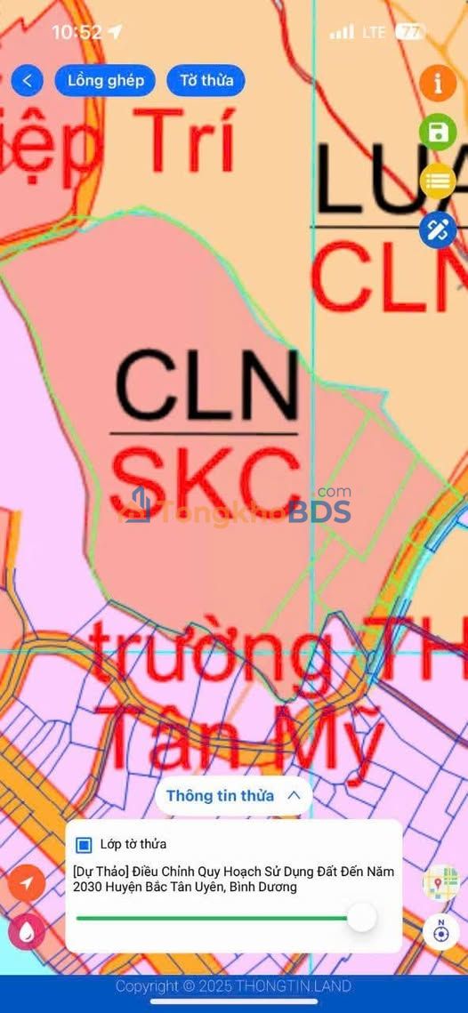 Bán Đất Vàng 75000m² Mặt Tiền Đường Nhựa A, Bắc Tân Uyên - 75 Tỷ